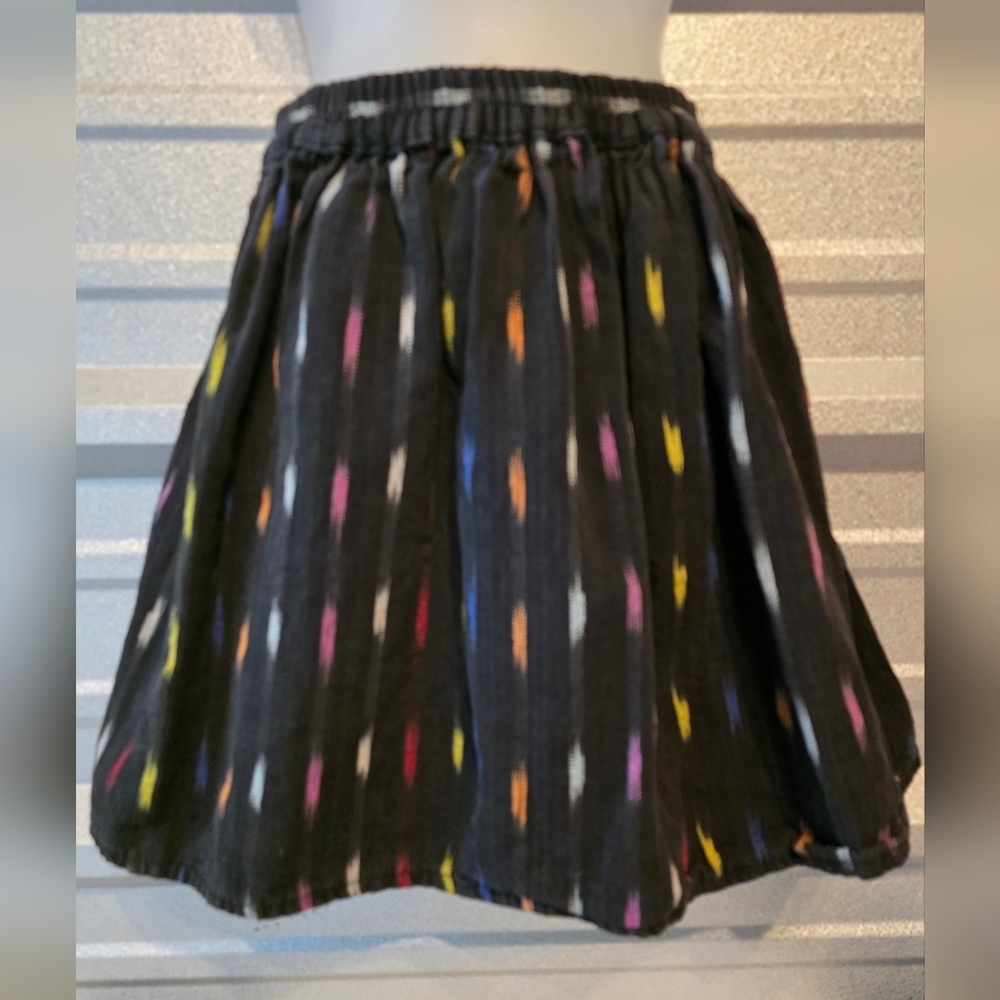 Multicolor Patterned Women's Skirt